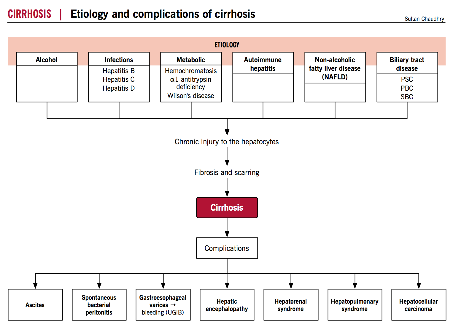 Pathophysiology Chart